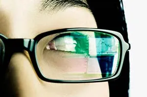 photo of augmented reality glasses