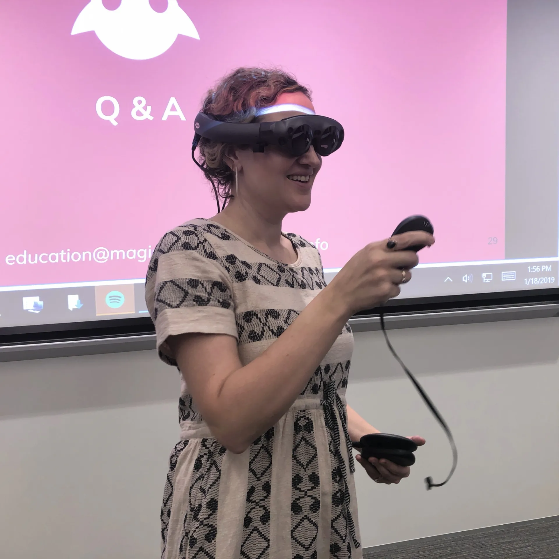 Spatial computing with Magic Leap