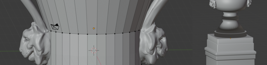 Progress screenshots inside blender Progress screenshots inside blender
