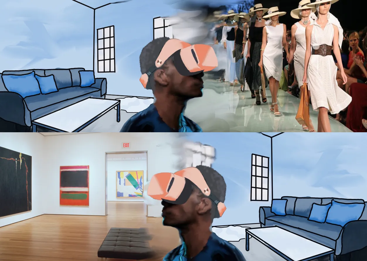 combo vr fashion art